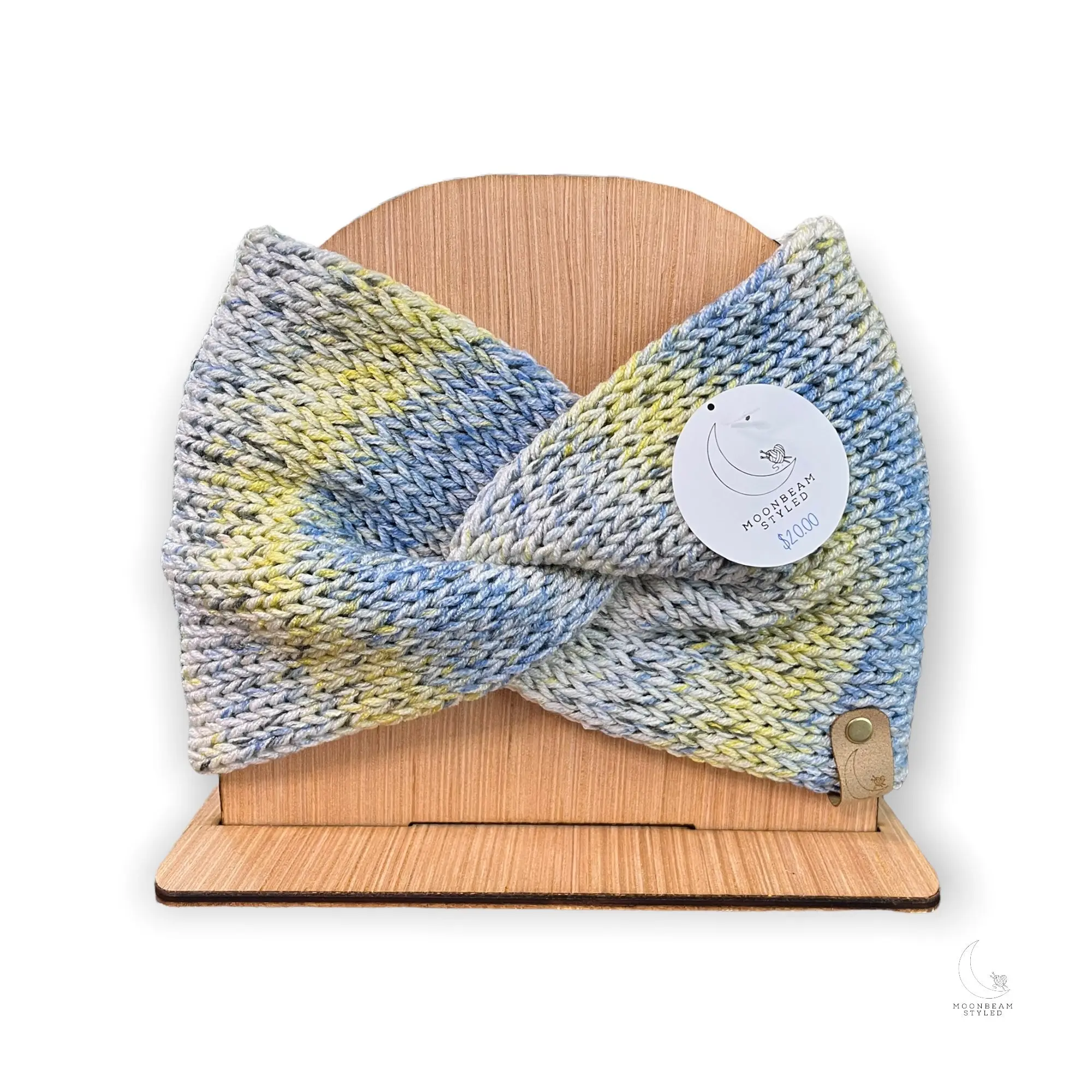 Handmade Knit Ear Warmer Lemondrop