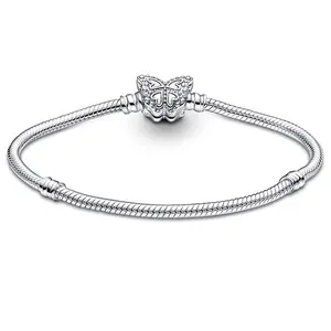 Female simple snake chain bracelet, heart-shaped Valentine's Day, anniversary gift, bracelet suitable for women, mothers, girlfriends