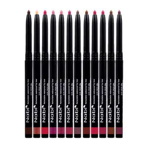 12 Nabi Retractable Waterproof Lip Liner Set