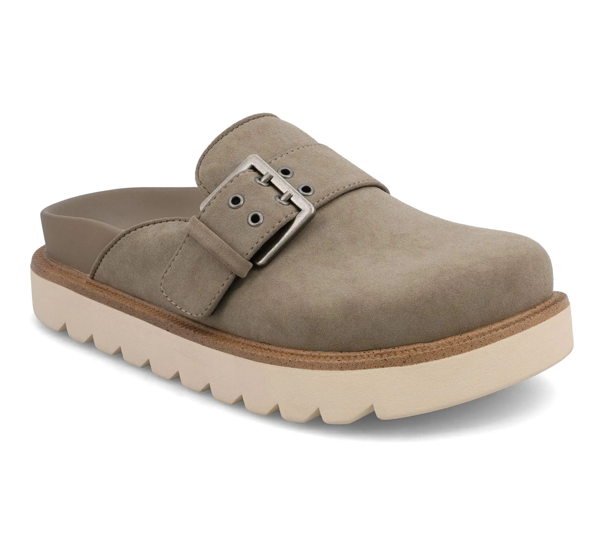MIA Round Toe Slip-on Mules - Zamira