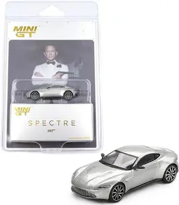 Mini GT 1:64 Aston Martin DB10 James Bond 007 “Spectre” English Packaging Diecast Model Car Limited Edition MGT00910E