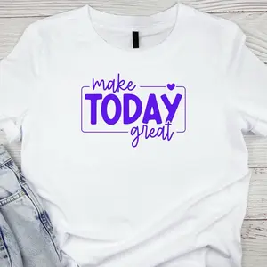 Men's Make Today Great Shirt - Casual Top for Everyday Wear - Tshirt