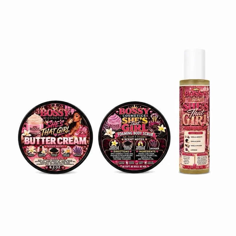 Bossy Cosmetics Butter Cream Body Butter  Trios