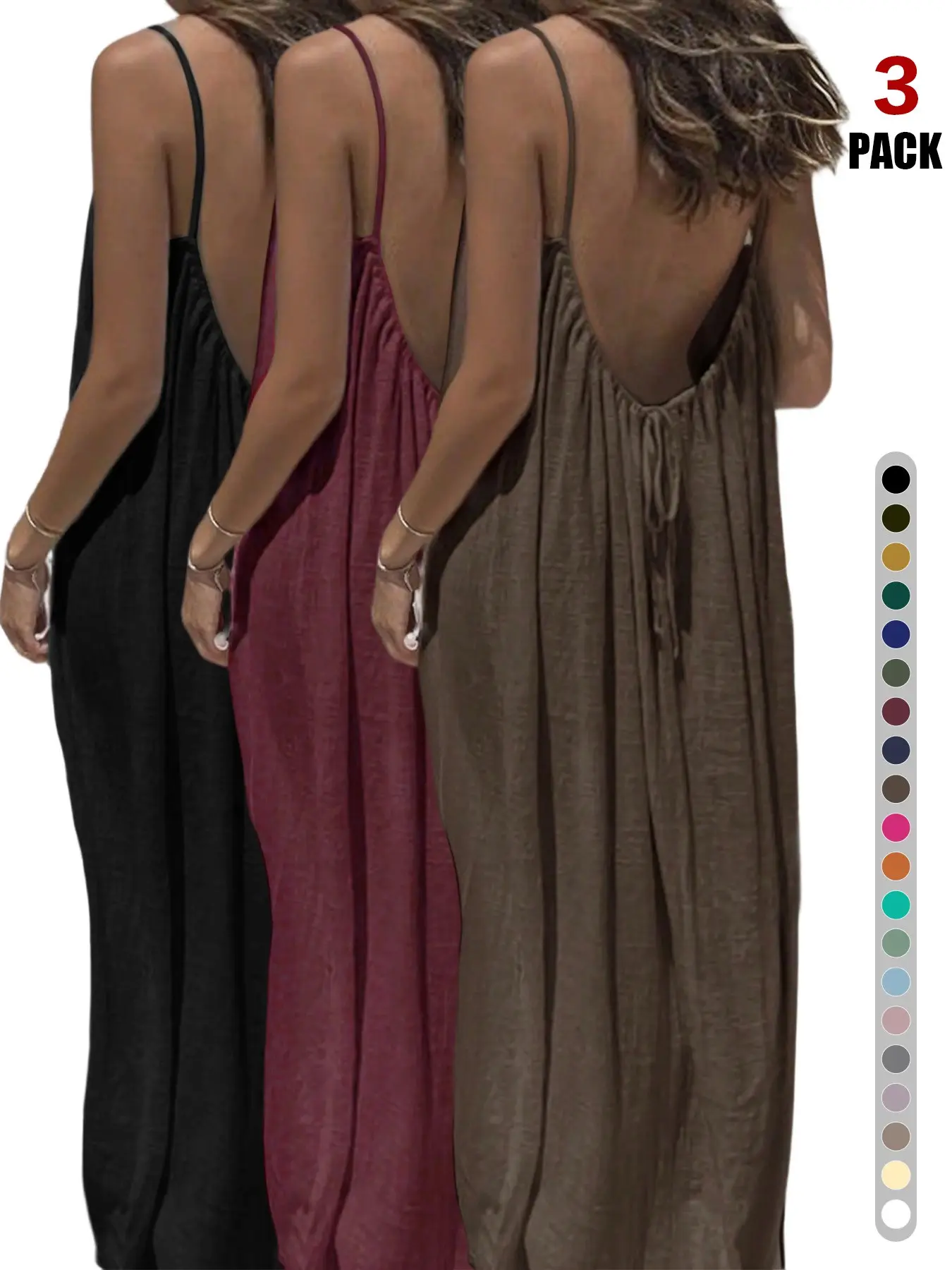 Black + Dark Brown + Burgundy