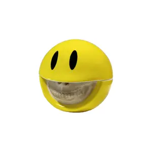 Ron English Grin Ceramic Incense Chamber Yellow 4.5"