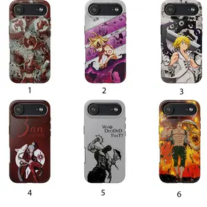 Seven deadly sins Phone Case for Iphone, for Samsung ,Phone Accessories, Cute Phone Case, Fashion Case, Perfect Gift for Her/Him, Creative Dual Layer Case