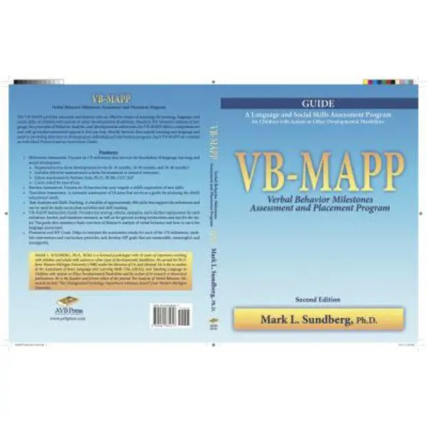 USED Book - VB-MAPP Verbal Behavior Milestones Assessment and Placement Program, 2nd Ed A Language and Social Skills Assessment Program for Children with Autism or Other Intellectual Disabilities by Mark Sundberg (Unknown) - english