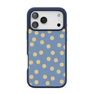 Casely iPhone 17 Pro Max Case | In the Spotlight | Pastel Polka Dot | Align Soft-Touch Flexible Bumper Case | Compatible with MagSafe