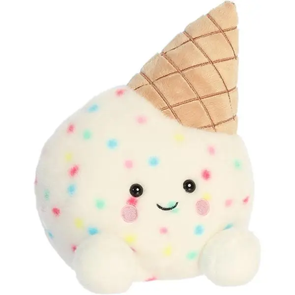 Aurora World Plush - Party Sized Palm Pals - SPRINKLE ICE CREAM (Medium - 8 inch)