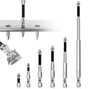 High Magnetic Screwdriver Drill Bit Set, 2026 New Anti Slip Magnetic Electric Screwdriver Set Alloy Steel for Impact Driver, Upgrade Strong Magnetic Durability Screwdriver Drill Bit Set