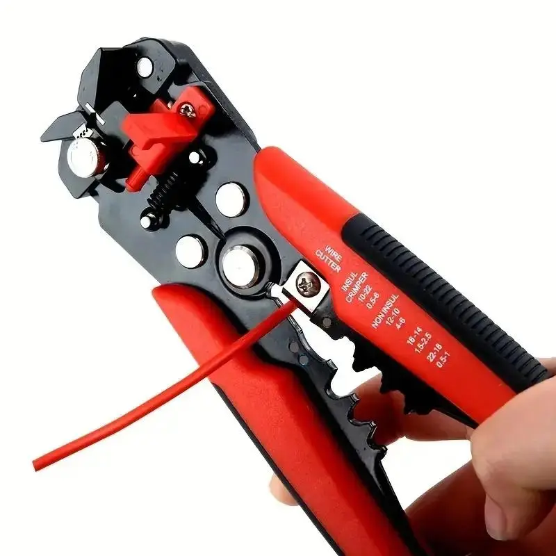 Multipurpose Automatic Wire Stripper Tools for Mechanics, Work Equipment for Men, Construction Tools, Carbon Steel Cable Cutter Tool, Multifunction To