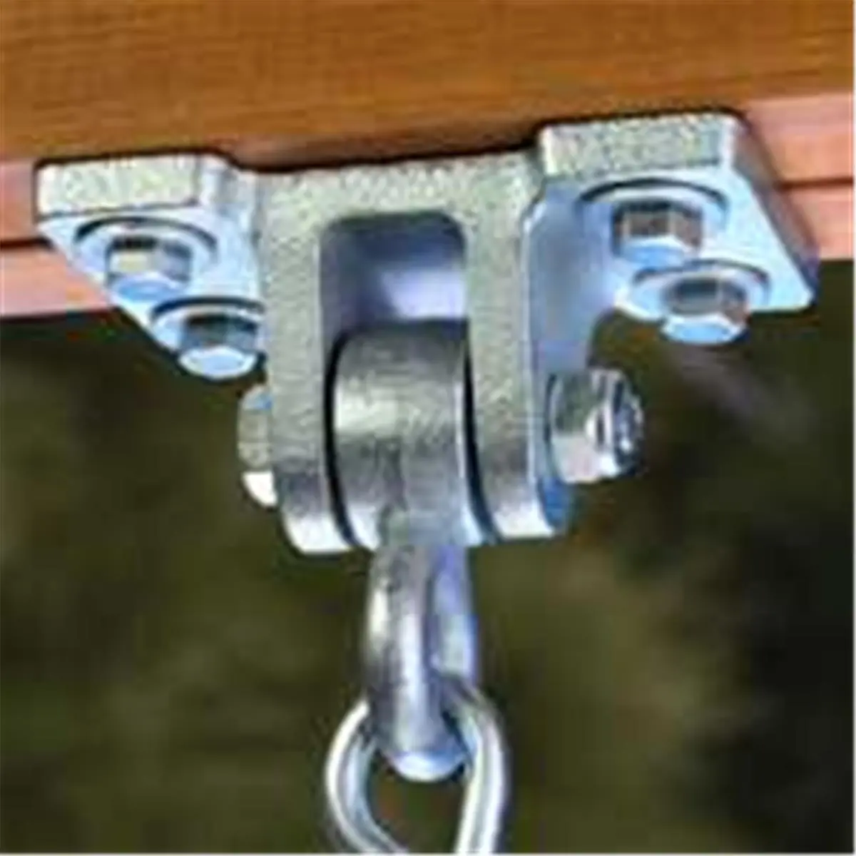 212 MAIN PS7576 Commercial Grade Wooden Swing Hangers - 4-Bolt Design, Nylon Bushing, 700 Lbs Capacity, Quiet Ride, 4 Fastener Holding Power, Rugged Play, Smooth Operation, Hanging Hooks & Rails for Home Organization, Mountable Hooks & Rails, Home Supplie