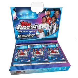 2025/26 Topps Finest UEFA Soccer Hobby Box