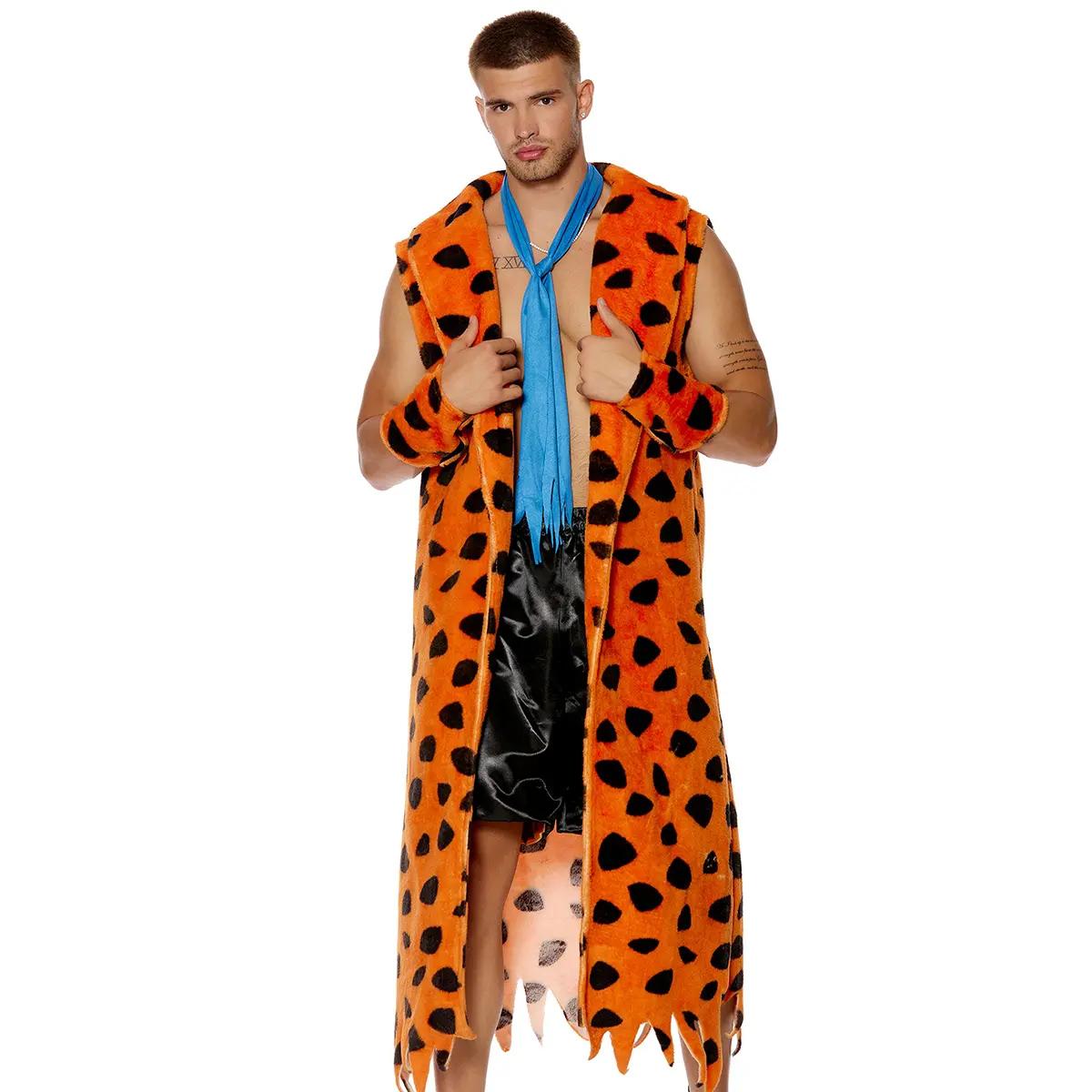 Forplay Women's Halloween Bedrock Bro 3-Piece Men's Cartoon Character Costume