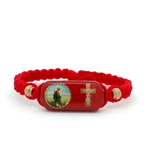 St Jude Red Handmade Bracelet