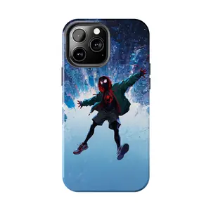 Spid3r M@n Miles Morales Phone Cases Cover Retro Comic Book Spider Web Graphic Cover Phone Case iPhone 17 16 15Pro, 14, 13, 12, 11, 8, XR Mini, Pro Max, Plus Accessories Protection unisex funny