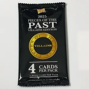1 PACK - 2025 Pieces Of the Past “Villains Edition”