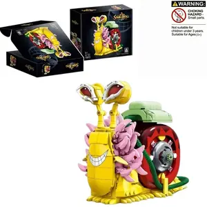 738pcs Phone Bug Building Blocks Set, Animal Series Collectible Model, Artistic Desktop Decor, High-End Birthday Gift