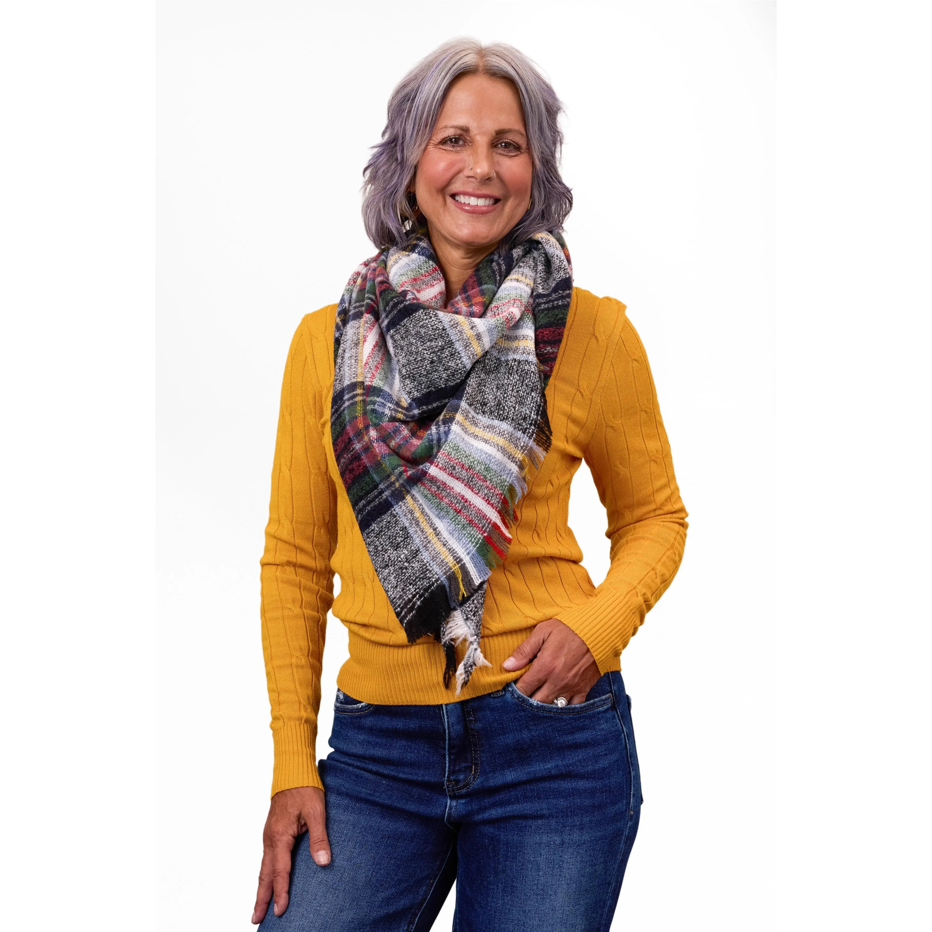 ALB Custom Women's Triangle Scarf