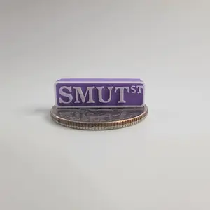Mini Accessory - Smut Street Sign