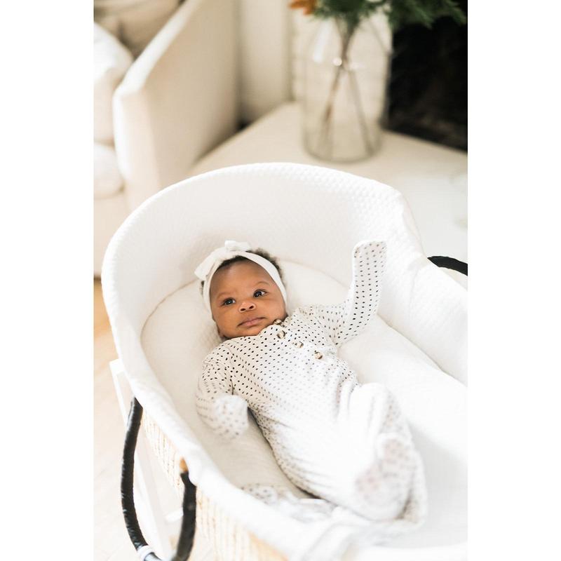 Signature Bilia Bassinet- Collection: Midnight Diamond - Perfect for Newborn Baby, Baby shower gift
