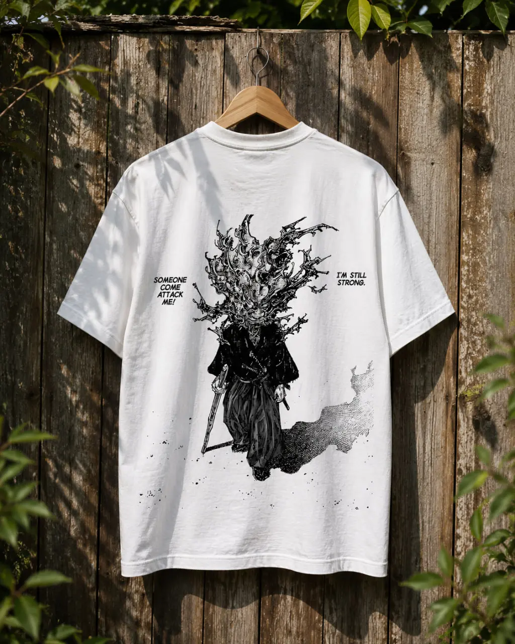 Vagabond Unisex Cotton Tee Oversized Shirt - ONLY BACK SIDE 10