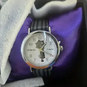 Timex Adams Family Wednesday Limited Edition Wrist Watch with Unique Design and Purple Lining