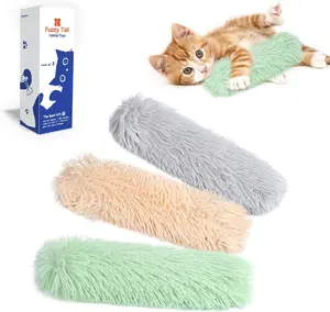 Cat Toys Pillows, 3 Pack, Soft and Durable Crinkle Sound with Catnip Inside, Interactive Indoor Kitten Kicker, Promotes Kitty Exercise Potaroma