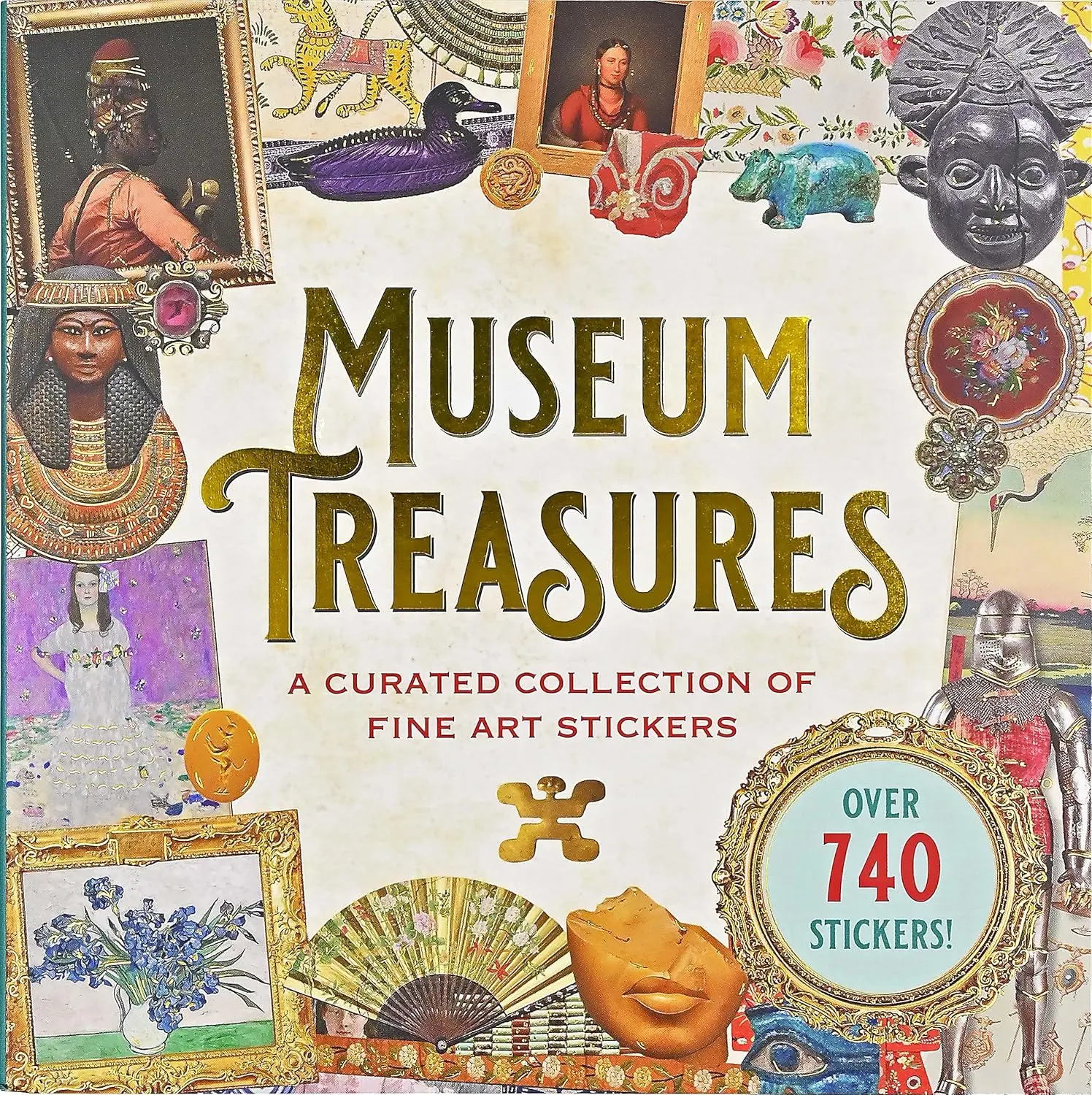Museum Treasures Sticker Book (over 740 stickers!) - TikTok Shop