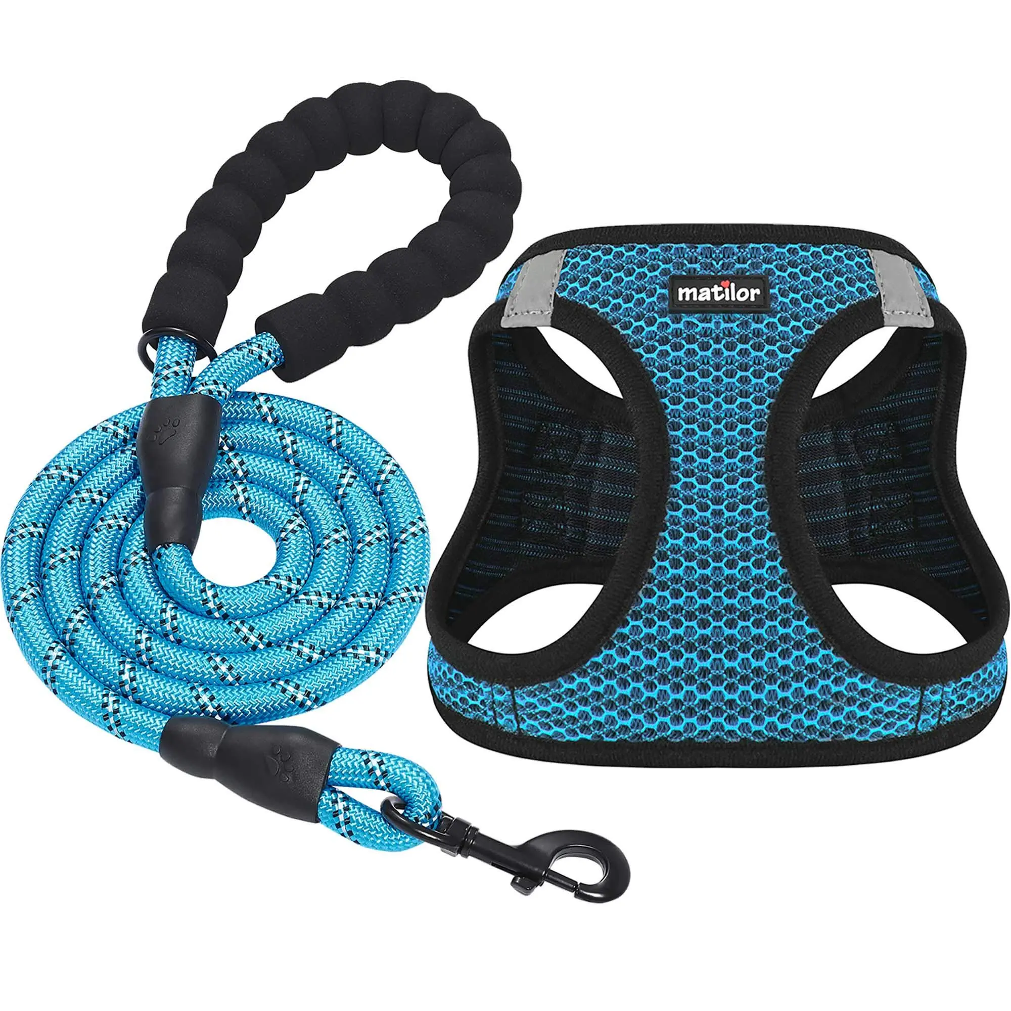 Dog Harness Step-in Breathable Puppy Cat Dog Vest Harnesses for Small Medium Dogs