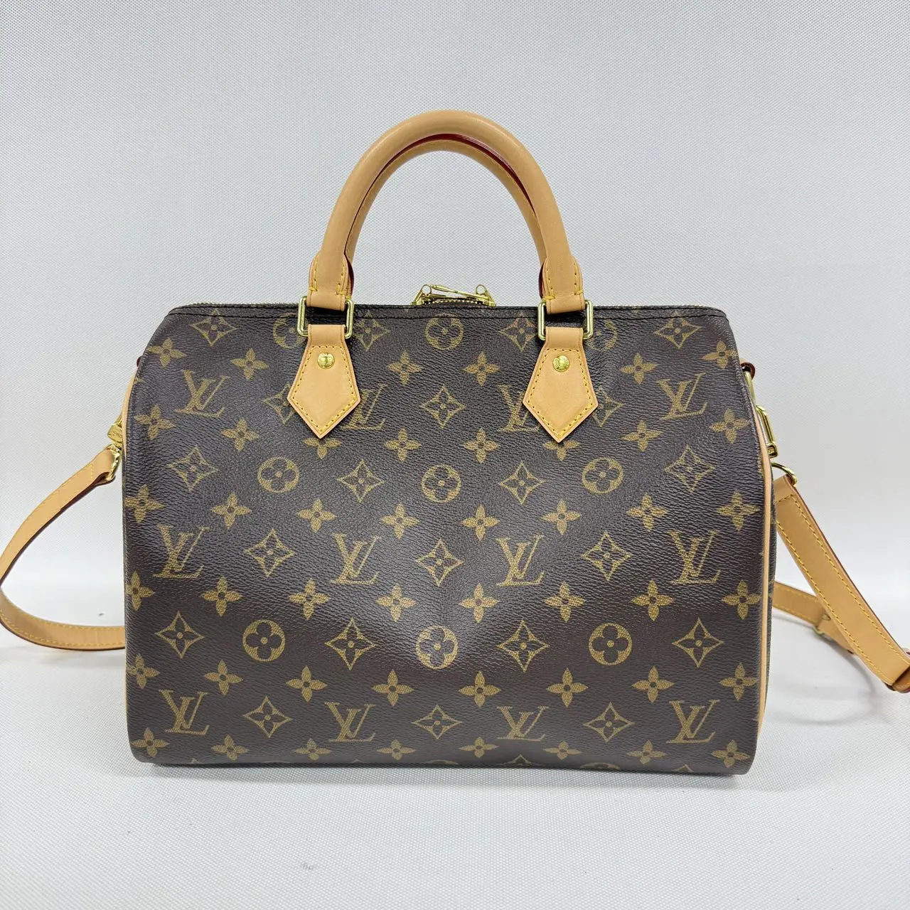Pre-owned Louis Vuitton leather Crossbody Bags speedy 30 [ Vault ]