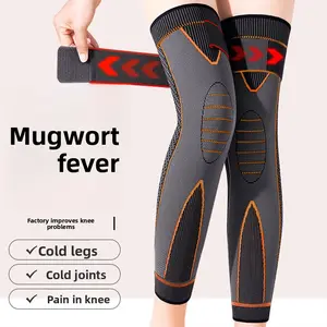 Mugwort Self-Heating Knee Pads Warm Men Women All-Season Cold-Proof Strap Knee Pads