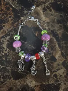 Mermaid Princess Inspired Charm Bracelet