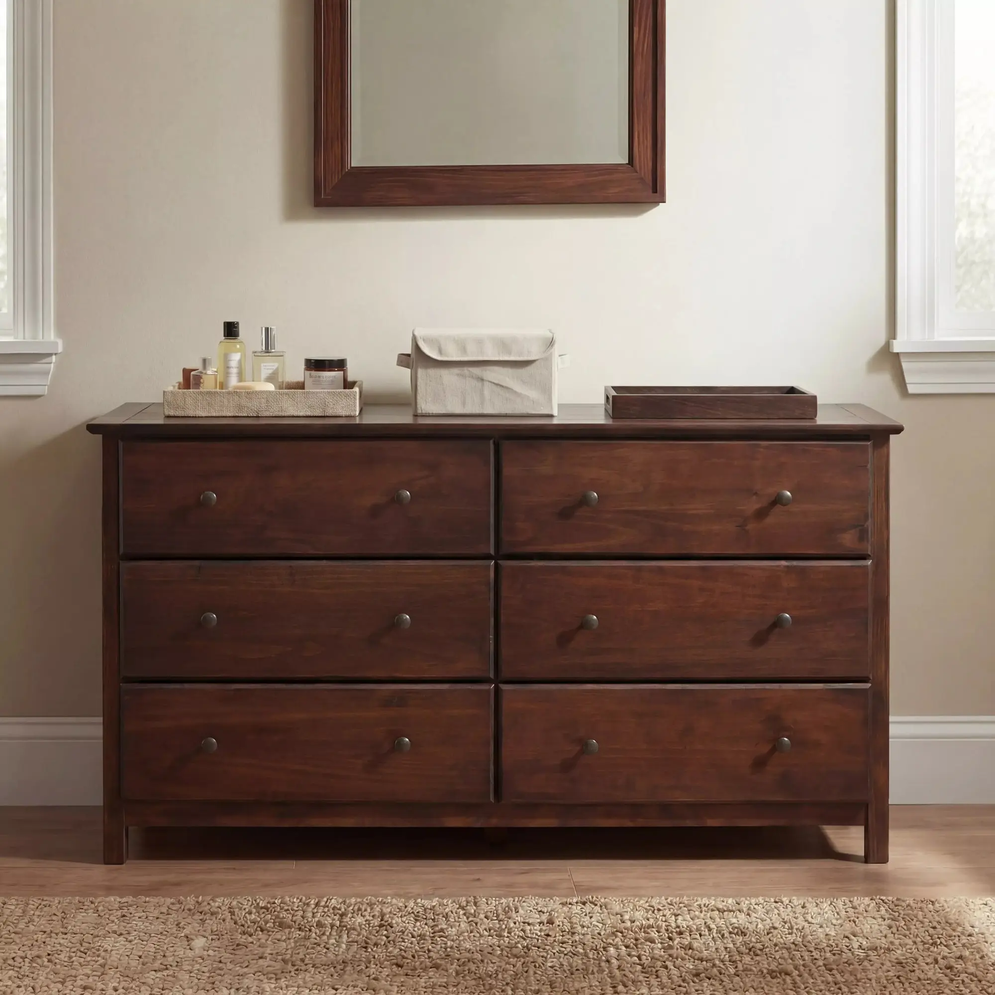 Shaker 6-Drawer Dresser