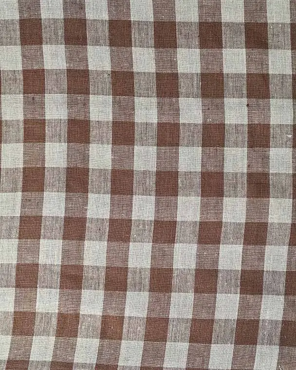 Isla Hand Woven Linen Fabric