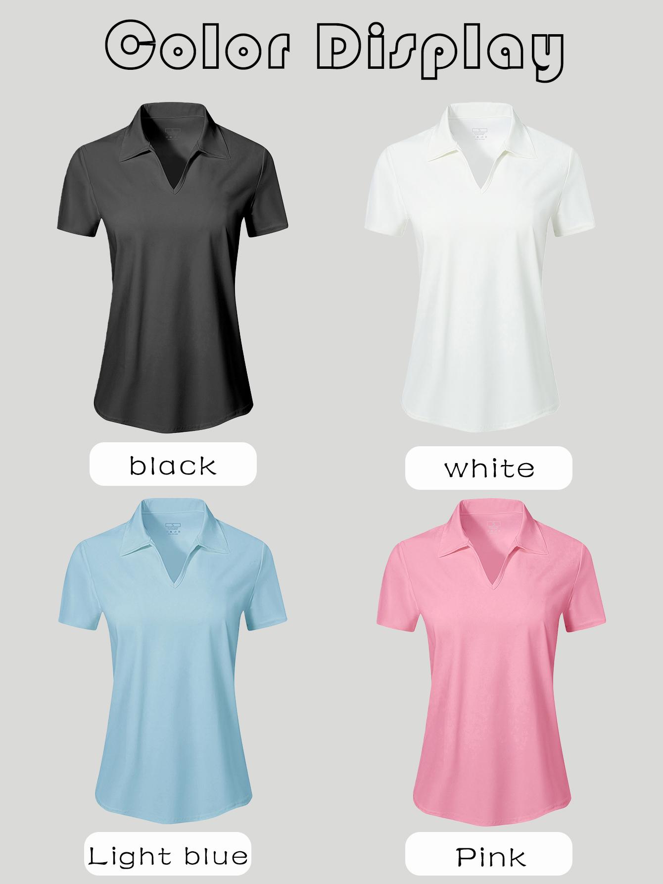 Women’s Polo Shirts 6 Pack – Breathable Quick Dry Short Sleeve Collared Tops, Lightweight Golf Tennis Activewear, Athleisure Summer Outfit Bundle, Perfect for Workout, Office & Daily Wear Women’s Polo Shirts 6 Pack – Breathable Quick Dry Short Sleeve Collared Tops, Lightweight Golf Tennis Activewear, Athleisure Summer Outfit Bundle, Perfect for Workout, Office & Daily Wear