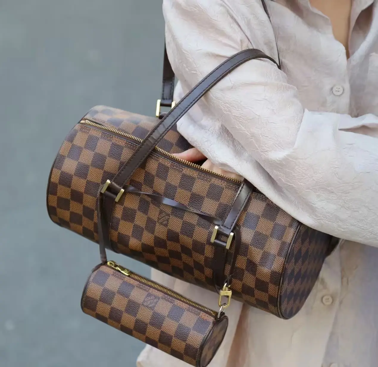 Pre-owned Louis Vuitton PVC Coated Canvas Crossbody bags LouisVuitton handbag mx4847/2608