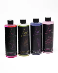 Lux Detailing Co Complete Kit - Quick Detailer, Bug & Tar Remover, Wheel Cleaner, Car Shampoo for Professional Vehicle Maintenance