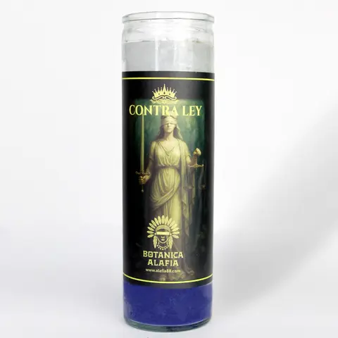 Contra Ley Soy Candle