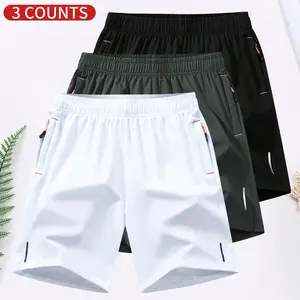 Men's Breathable Comfortable Shorts for DailyWear, Casual Men's Shorts for SummerMens Shorts,Fashionable Summer Shorts Loungewear Menswear Beige