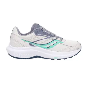 Saucony Womens Cohesion 17 Running Sneakers Shoes - White Saucony Womens Cohesion 17 Running Sneakers Shoes - White