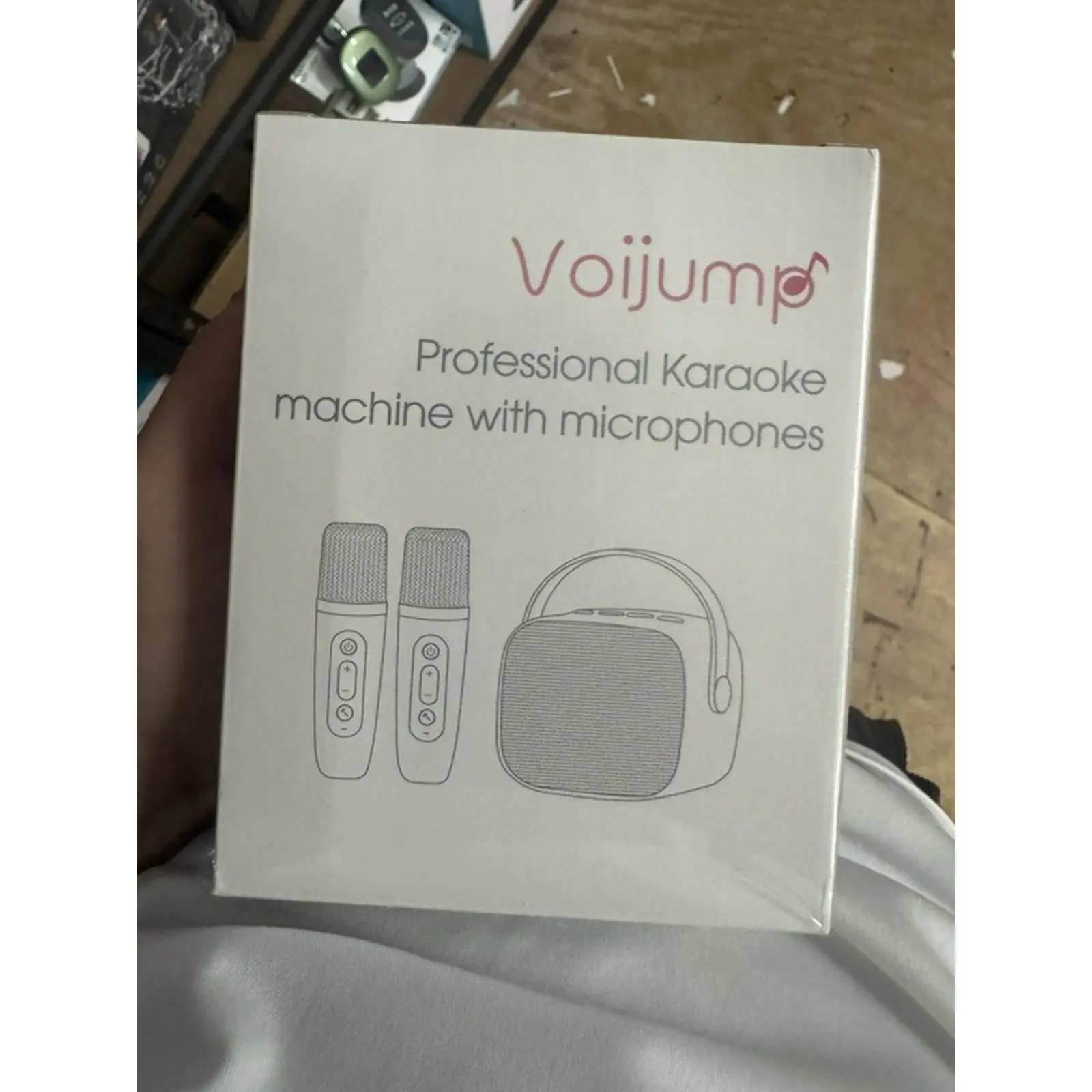 Voijump Professional Karaoke Machine with Microphones - 20 Dollars, 3 in Stock
