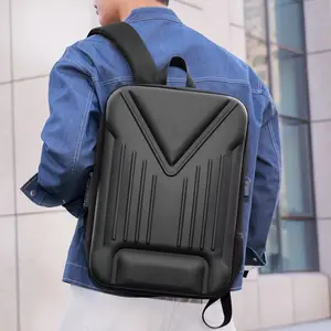 New Rigid Shell Business Laptop Backpack, Cool Teenager School Bag, Durable and Stylish Design, Perfect for Daily Use