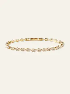 AZAZIE Dainty Marquise Crystal Tennis Bracelet, Elegant Tarnish-Resistant Jewelry for Weddings & Parties, Gifts for Women