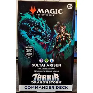 Magic The Gathering Tarkir Dragonstorm Commander Deck- Sultai Arisen