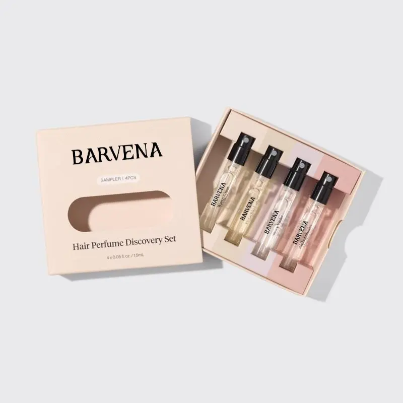 4counts Hair Perfume Set - Hair Body Fragrance Fragrant and Smooth Hair with Long-Lasting Scent Captivating Scent
