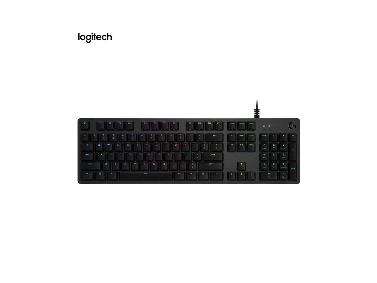 Logitech G512 CARBON LIGHTSYNC RGB Mechanical Gaming Keyboard - GX Brown switches (Tactile) - Carbon Logitech G512 CARBON LIGHTSYNC RGB Mechanical Gaming Keyboard - GX Brown switches (Tactile) - Carbon