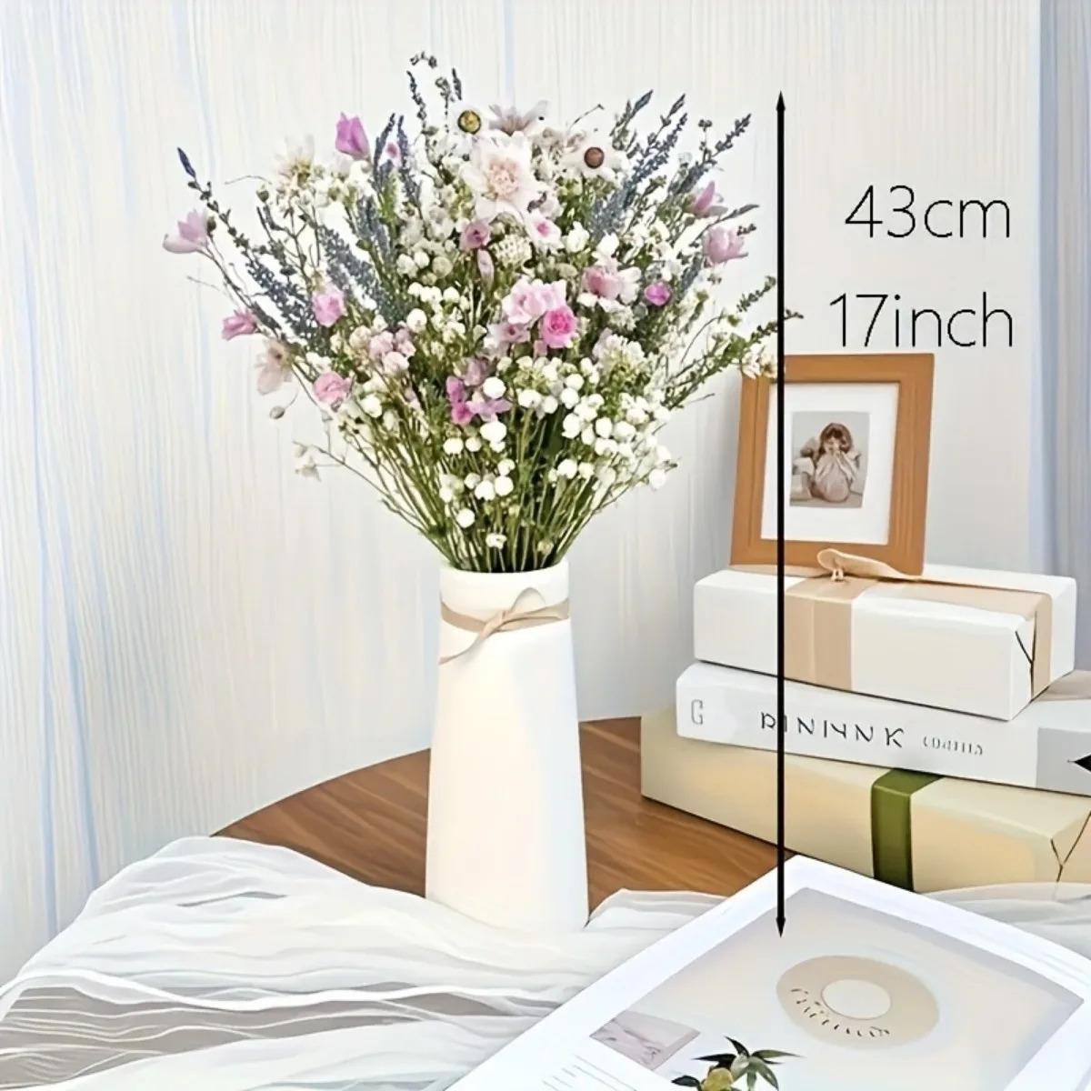 65pcs Dried Flower Bouquet Lavender and Sunflower Bouquet DIY Home Decor Elegant Mix Bouquet
