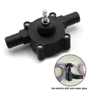 Portable Drill-Powered Water & Oil Pump Attachment, Self-Priming Centrifugal Pump for Home Use, Fluid Transfer Pump with No Electricity Needed, Liquid Pump