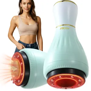 Electric Cupping Massager for Body with Suction, Microcurrent, Red Light & Heat, 12 Intensity ,for Back, Neck & Shoulder Comfort,Thoughtful Gift for Mom, Dad, Family & Friends